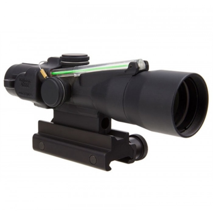 Trijicon 3x30 Compact ACOG Dual Illum Green Crosshair 308/168gr Win Ballistic w/ Colt Knob Thumbscre