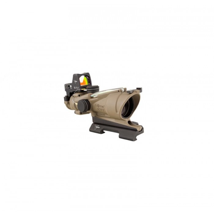 Trijicon 4x32 ACOG ECOS Dual Illum Green Crosshair 5.56 Reticle w/RMR Sight TA31-D-100554