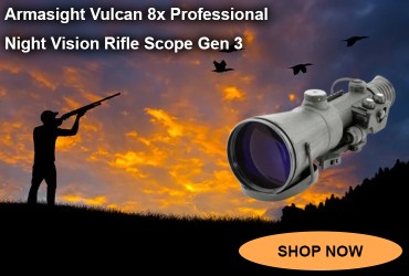 Armasight Vulcan 8x Professional Night Vision Rifle Scope Gen 3