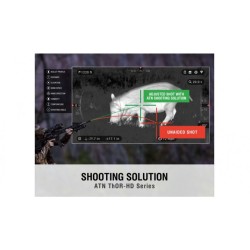 ATN THOR-HD, 384x288 Sensor, 4.5-18x Thermal Smart HD Rifle Scope