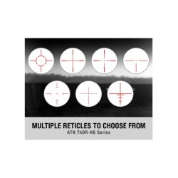 ATN THOR-HD, 384x288 Sensor, 4.5-18x Thermal Smart HD Rifle Scope