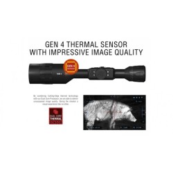 ATN THOR 4, 640x480 Sensor, 2.5-25x Thermal Smart HD Rifle Scope