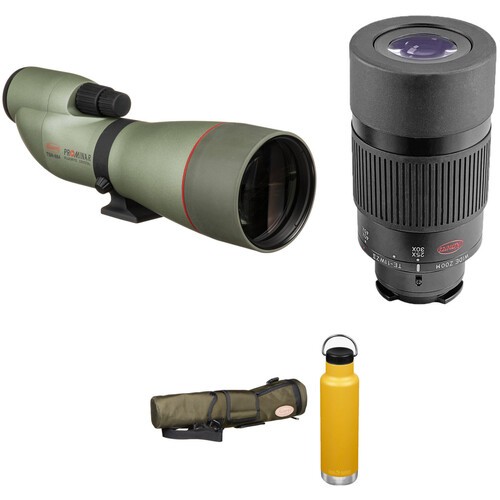 Kowa Prominar Pure Fluorite 25-60x88mm Spotting Scope Kit with Case Kowa Prominar Pure Fluorite 25-60x88mm Spotting Scope Kit with Case