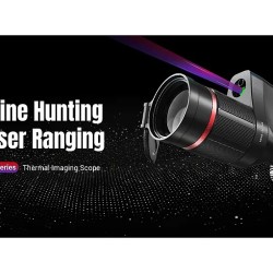 Guide Sensmart TU Series TU651 LRF 2.4-19.2x50mm 30mm Tube Thermal Rifle Scope and Range Finder TU651LRF