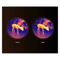 Guide Sensmart TU Series TU651 LRF 2.4-19.2x50mm 30mm Tube Thermal Rifle Scope and Range Finder TU651LRF