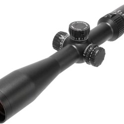 ZEISS 4-16x44 Conquest V4 Side-Focus Riflescope with External Elevation Turret with Ballistic Stop & External Locking Windage Turret (ZMOAi-T30 Reticle)