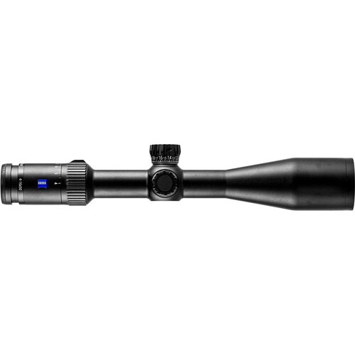 ZEISS 4-16x44 Conquest V4 Side-Focus Riflescope with External Elevation Turret with Ballistic Stop (ZBi 68 Reticle)