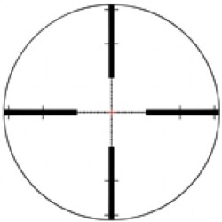 Schmidt Bender PMII Riflescope 3-12x50 34mm L/P Gen II Mildot .1 MRAD DT CW 644-911-972-96-94A38