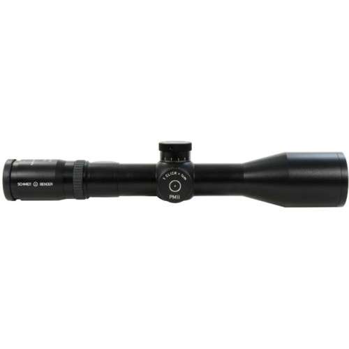Schmidt Bender PMII Riflescope 3-27x56 34mm L/P LT H2CMR FFP .1 MRAD CW 34 Mil Black Scope 669-911-942-D1-B4 Schmidt Bender PMII Riflescope 3-27x56 34mm L/P LT H2CMR FFP .1 MRAD CW 34 Mil Black Scope 669-911-942-D1-B4