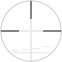 Schmidt Bender PMII Riflescope 3-27x56 34mm L/P LT P4Fine FFP .1 MRAD CW RAL8000 Scope 669-945-972-B8-B4