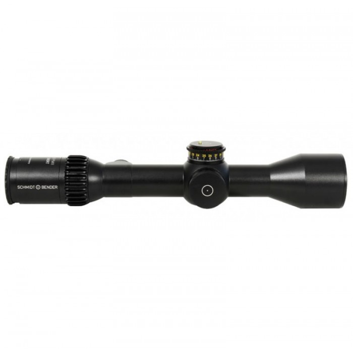 Schmidt Bender PMII Ultra Short Riflescope 3-20x50 L/P P4L .1 MRAD Locking LT MTC CW - Capped Windage Turret