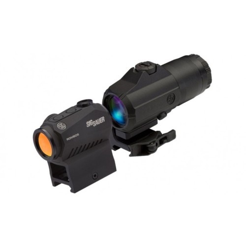 Sig Sauer Romeo5 Red Dot Sight with Juliet3 3x Magnifier Combo SORJ53101 Sig Sauer Romeo5 Red Dot Sight with Juliet3 3x Magnifier Combo SORJ53101