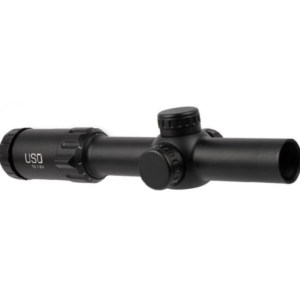 US Optics 1-8x24mm; 30 mm Tube; Digital Red FFP JNG Reticle Riflescope TS-8X JNG MIL US Optics 1-8x24mm; 30 mm Tube; Digital Red FFP JNG Reticle Riflescope TS-8X JNG MIL
