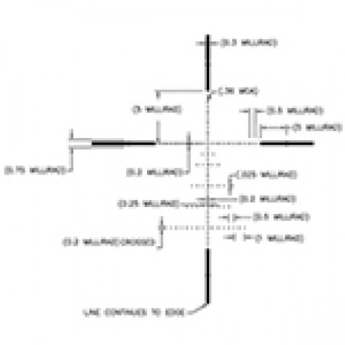 US Optics 3.2-17x50 GEN II XR reticle MPN B-17 GENIIXR