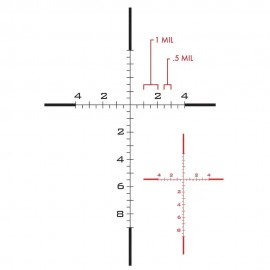 US Optics 5-25x52 GAP .1MRAD B-25 GAP