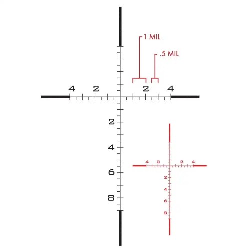US Optics 5-25x52 GAP .1MRAD B-25 GAP