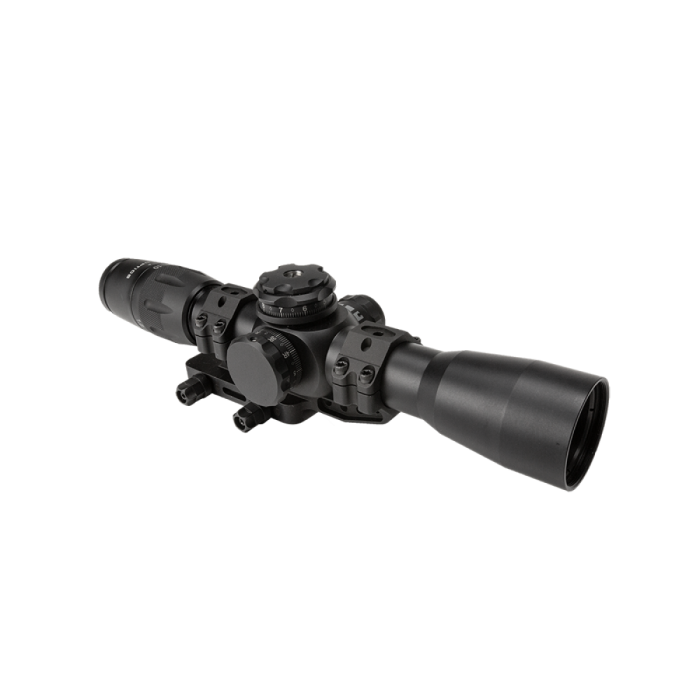 US Optics B-10 1.8-10x40 mm Scope 34MM Tube Digital Red FFP GAP Reticle 100 Click Elevation Knob B-10 GAP