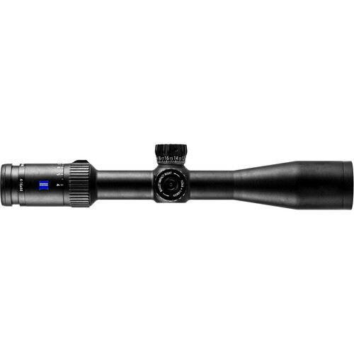 ZEISS 4-16x44 Conquest V4 Side-Focus Riflescope with Capped Elevation Turret (ZBi 68 Reticle)