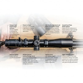 ZEISS 4-16x44 Conquest V4 Side-Focus Riflescope with Capped Elevation Turret (ZBi 68 Reticle)