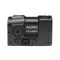 The Aimpoint ACRO P-2 is a rugged, sealed red dot sight built primarily for pistols. Think of it as a tiny, indestructible tank for your handgun.

It is best known for its fully enclosed emitter. Unlike traditional pistol dots that have an open trough where the laser is exposed, the ACRO P-2 seals the emitter inside a steel-reinforced aluminum housing. This means rain, mud, snow, or debris cannot block the laser and cause the dot to disappear.