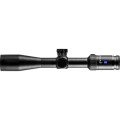 This specific model features the ZMOAi-T30 Illuminated Reticle (#64) in the second focal plane, an external elevation turret with Ballistic Stop, a capped windage turret , side focus parallax adjustment, and a sleek matte black finish . It combines legendary ZEISS optical craftsmanship with robust mechanical precision, representing the best of best-in-class performance